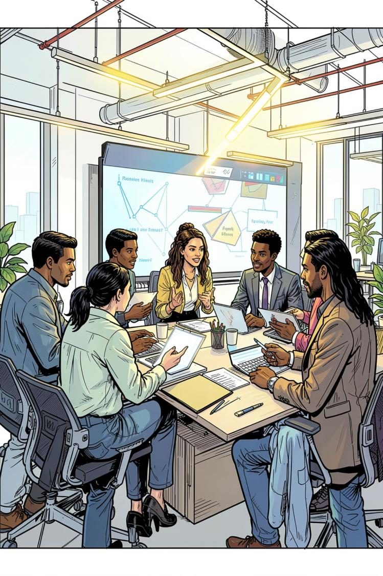 Assert Tech Solutions team meeting